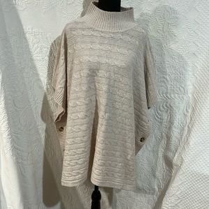 Hem & Thread poncho, size‎ s/m, NWT